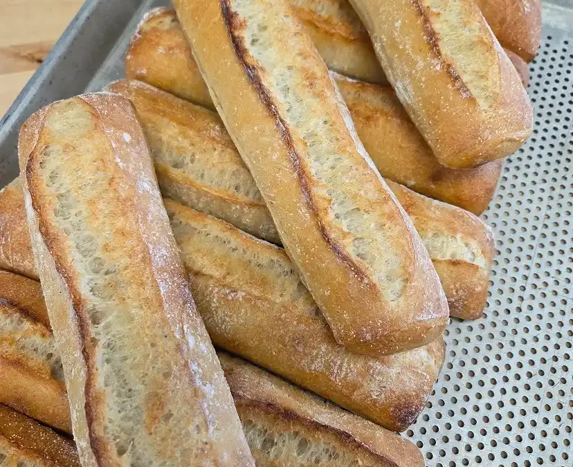 Baguette ciabatta