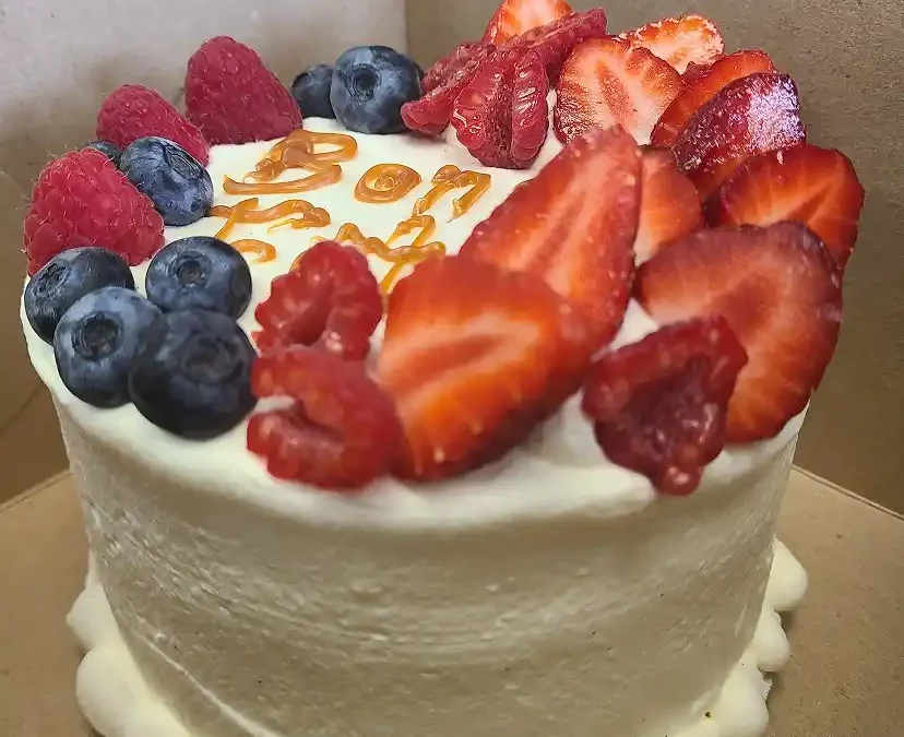 Gâteau aux fruits variés (sur commande)